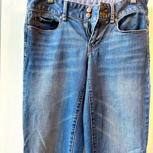 Gap 1969 perfect boot cut jeans. Size 27/4 CL (extra long length)